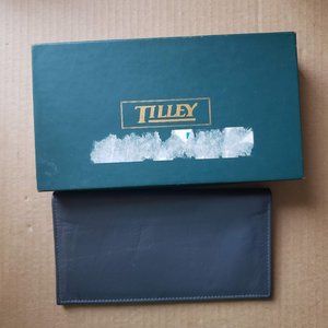 NWT Tilley Soft Black Leather Wallet